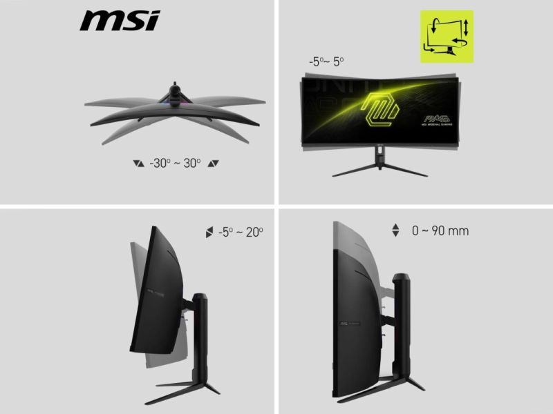 Écran PC gamer incurvé MSI MAG 342CQR E2