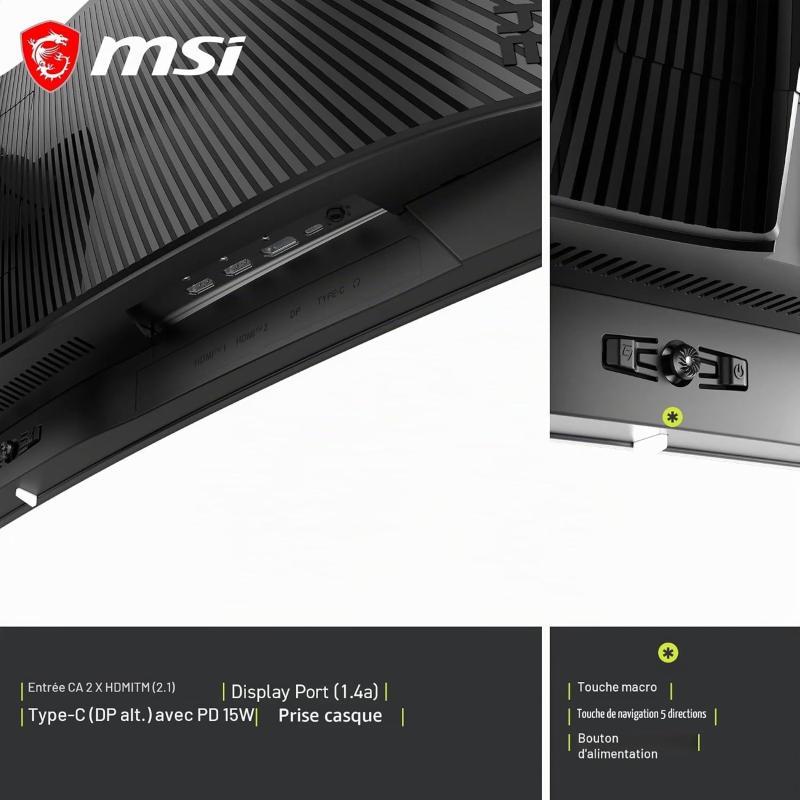 Fonctions gaming du MSI MAG 341CQP QD-OLED X28