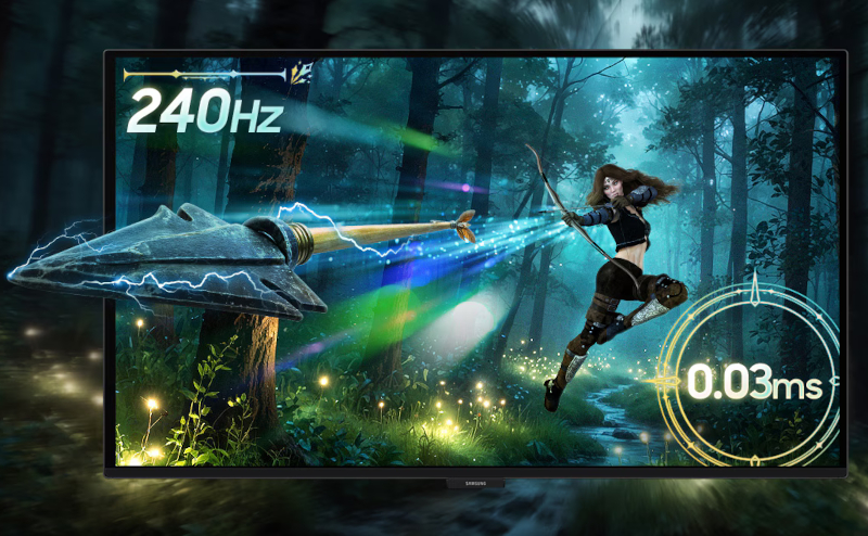 écran Samsung Odyssey OLED G6 240 Hz gaming