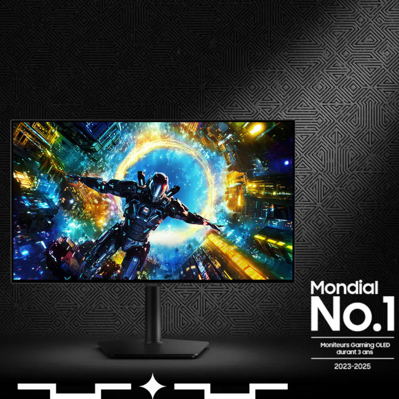 Samsung Odyssey OLED G7 32 pouces vue avant
