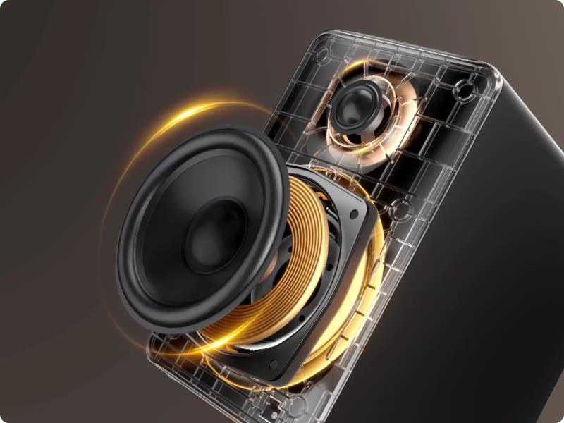 Traitement audio haute résolution des Edifier M90