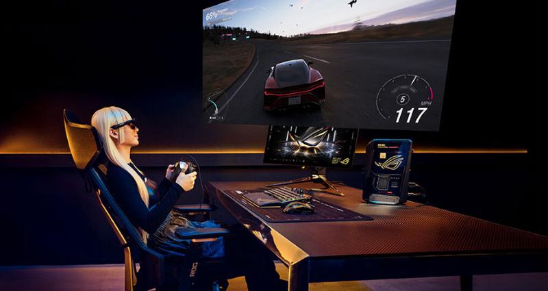 Affichage Sony Micro OLED des lunettes ASUS ROG XREAL R1