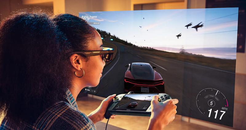 Design et réglages des lunettes connectées ASUS ROG XREAL R1