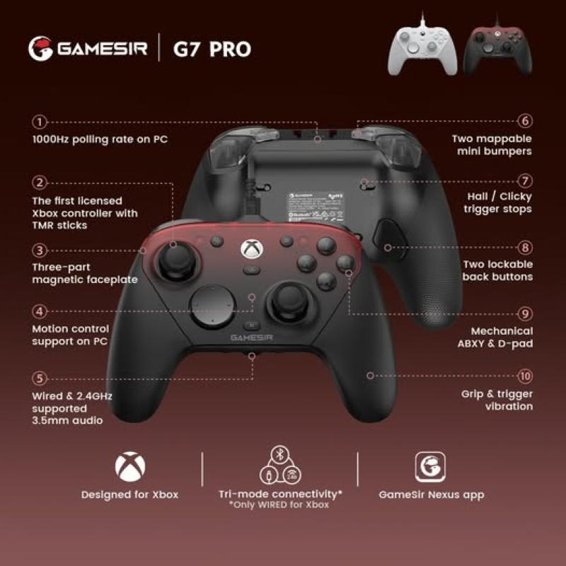Station de charge de la manette GameSir G7 Pro