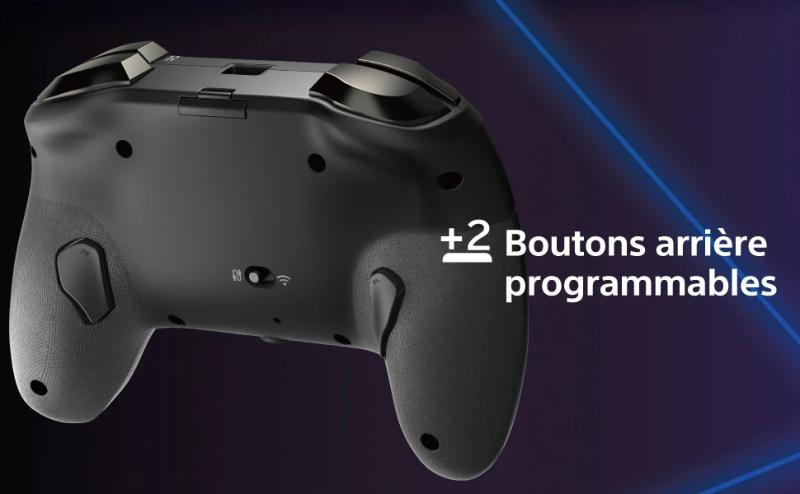 Connexion sans fil et filaire de la manette Hori Fighting Commander Octa Pro