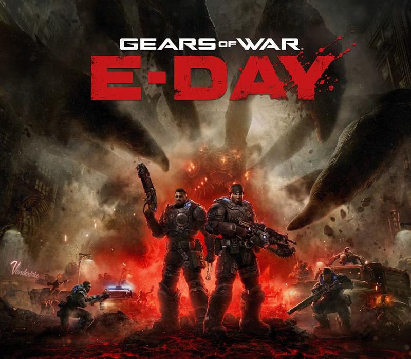 Manette sans fil Xbox Gears of War E-Day Édition limitée