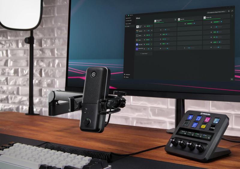 Microphone Elgato Wave 3 Mk2 noir