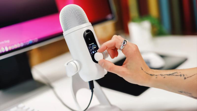 Microphone USB Logitech G Yeti 2 blanc