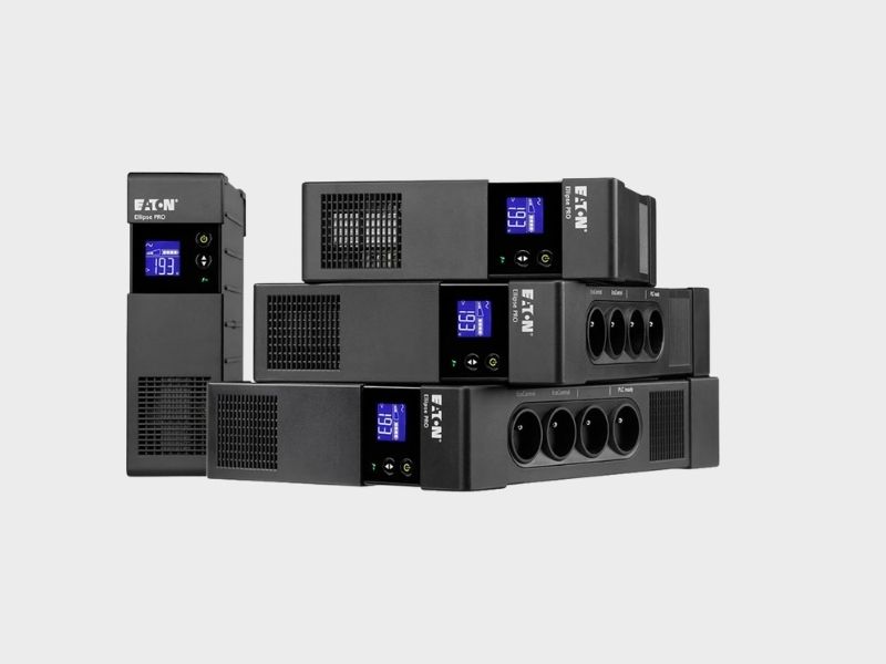 Écran LCD et gestion USB de l'Eaton Ellipse PRO 1200