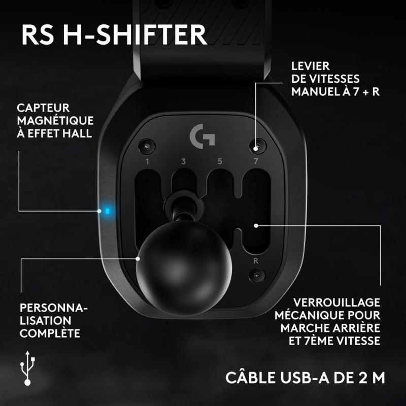 Installation du Logitech G RS H-Shifter sur simulateur