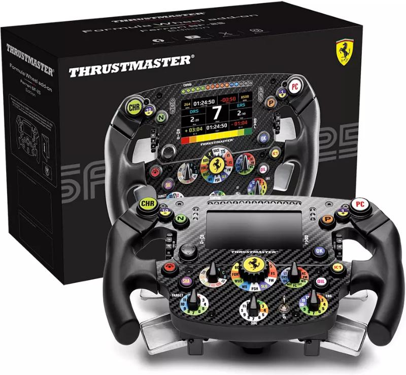 boutons encodeurs volant Ferrari SF25 contrôle simulation