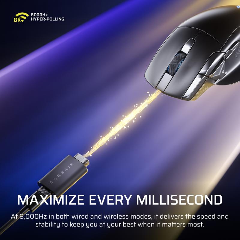Capteur MARKSMAN S de la Corsair NIGHTSWORD v2 WIRELESS SD