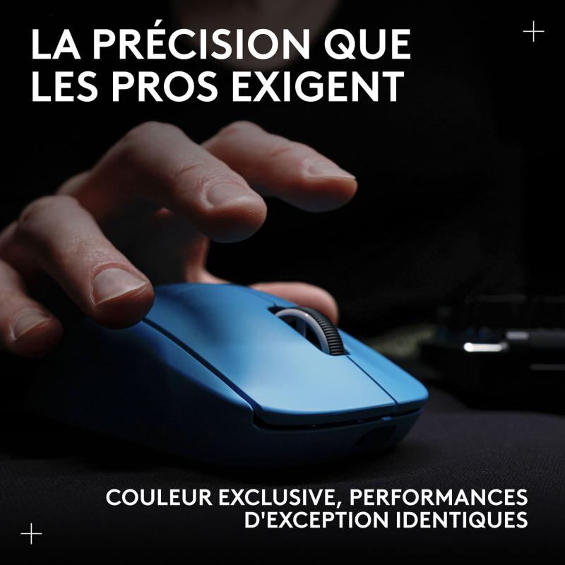 Souris Logitech G Pro X Superlight 2 Lightspeed cyan gaming