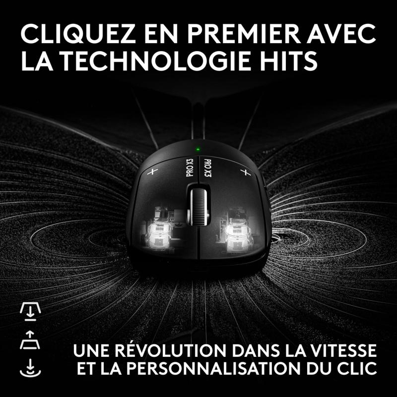 Système de déclenchement haptique Logitech G Pro X3 Superstrike