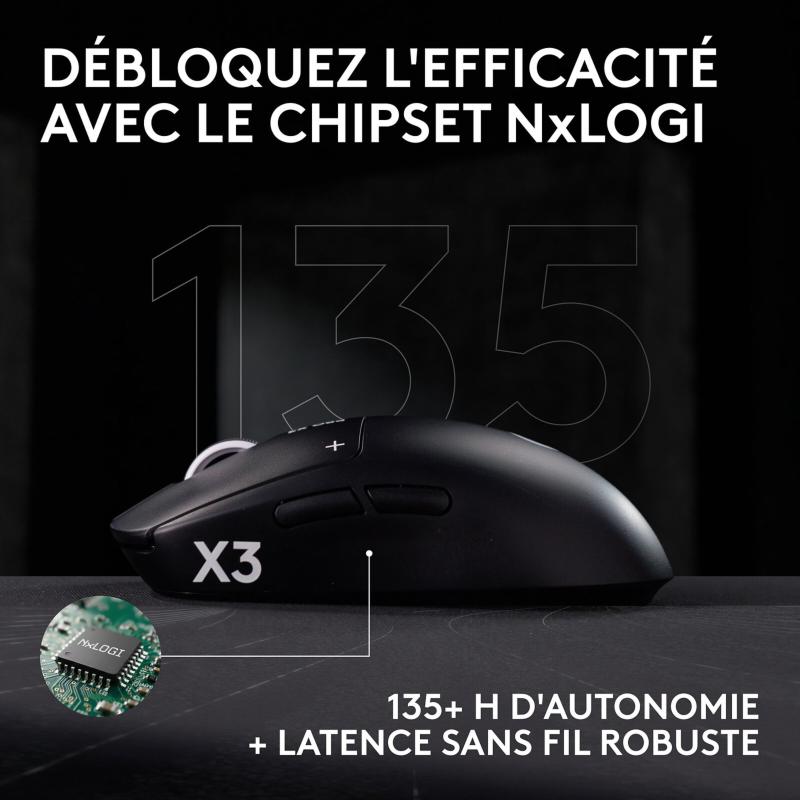 Capteur HERO 2 de la Logitech G Pro X3 Superstrike