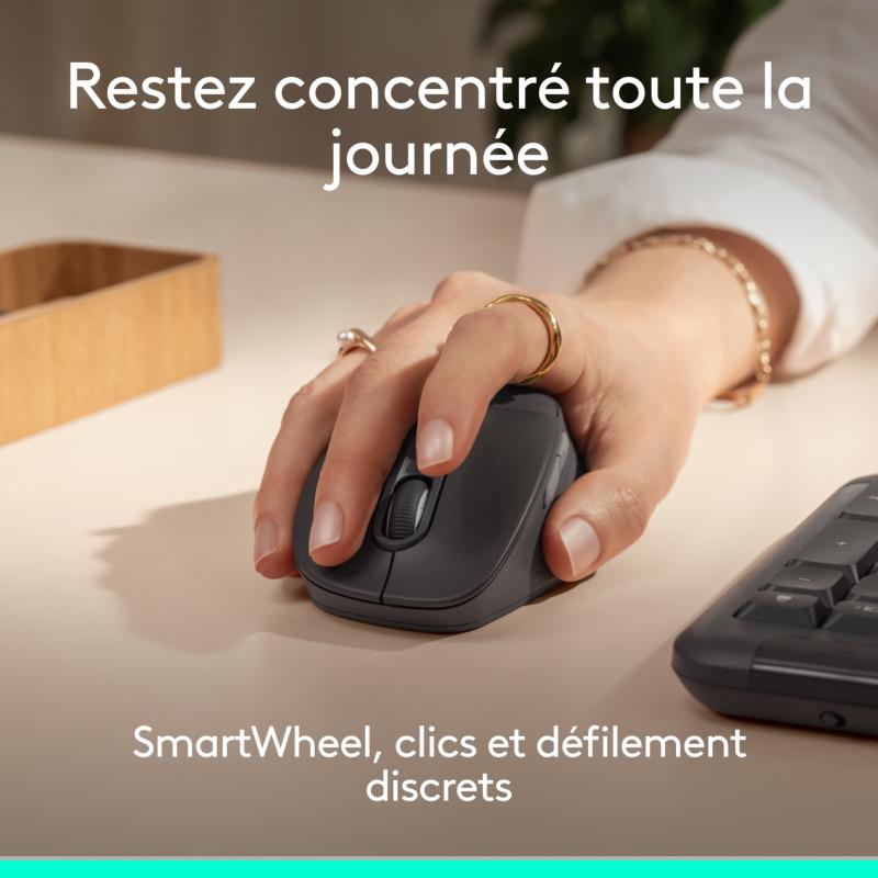 Souris Logitech Signature Comfort Plus M850 L blanche