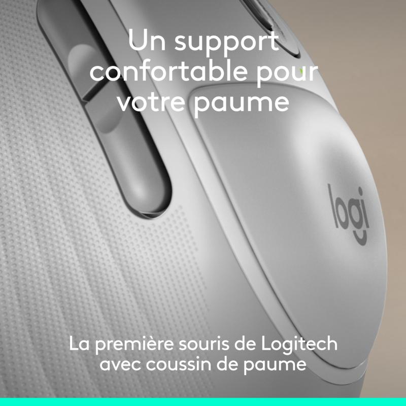 Vue latérale souris Logitech Signature Comfort Plus M850 L
