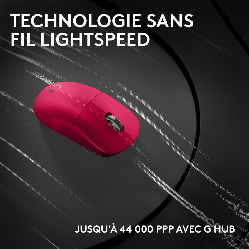 Technologie LIGHTSPEED de la souris Logitech G Pro X Superlight 2c