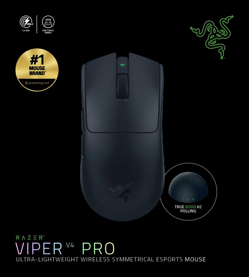 Souris gaming Razer Viper V4 Pro design esport