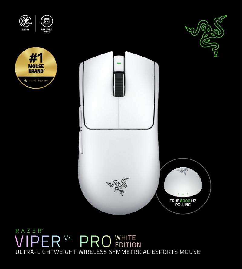 Souris gaming Razer Viper V4 Pro design esport