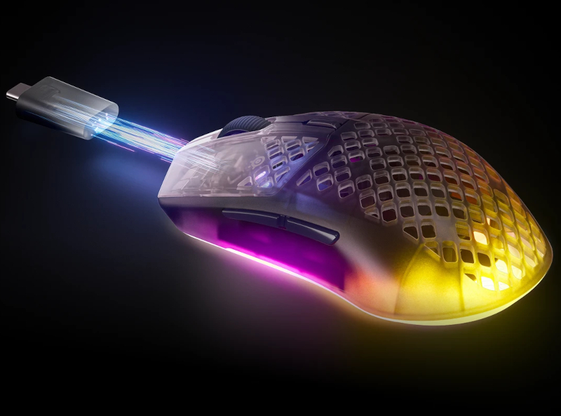 capteur 26K DPI SteelSeries précision souris gaming