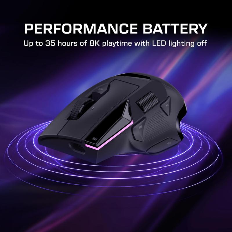Commandes programmables et molettes de la Turtle Beach Command Series MC5