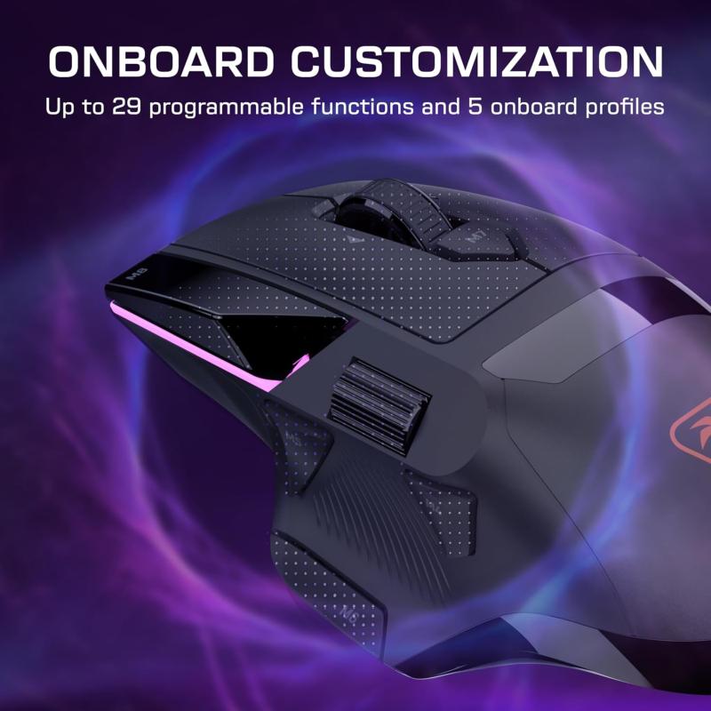 Connectivité sans fil et autonomie de la Turtle Beach Command Series MC5