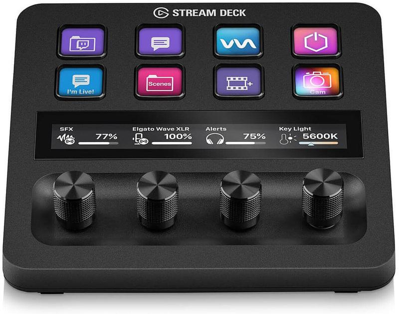 Station audio Elgato Stream Deck Plus XLR Dock pour streaming