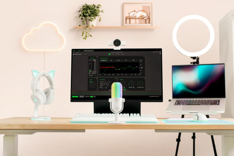 Traitement DSP 32 bits du microphone Razer Seiren V3 Chroma