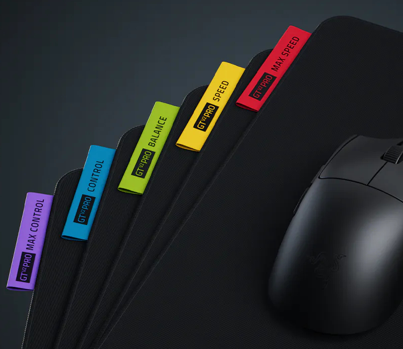 Surface microtexturée du tapis Razer Gigantus V2 Pro