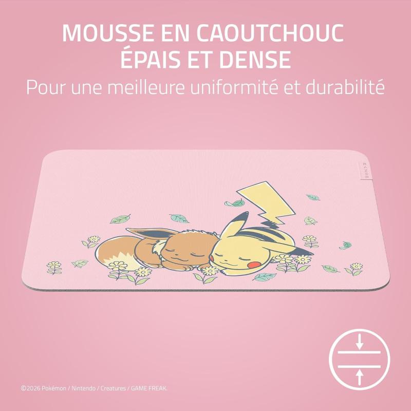 Surface du Razer Gigantus V2 Medium Pokémon Edition