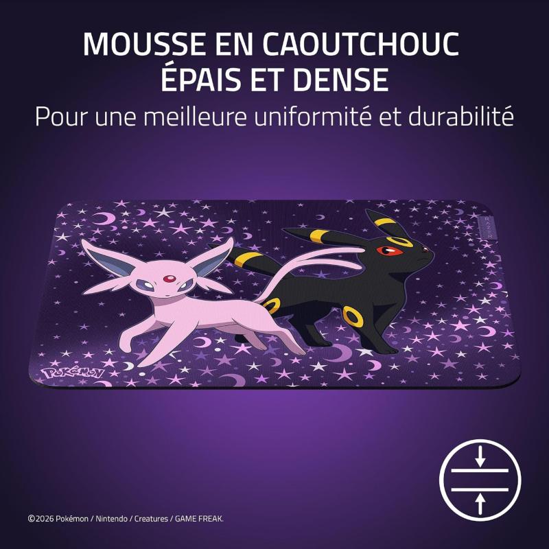 Surface du Razer Gigantus V2 Medium Pokémon Edition