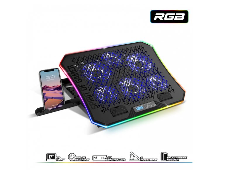 Spirit of Gamer Airblade 1200 RGB - Vue de dessus