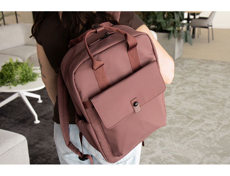 Compartiment du sac à dos INOVU Blush Backpack Rose