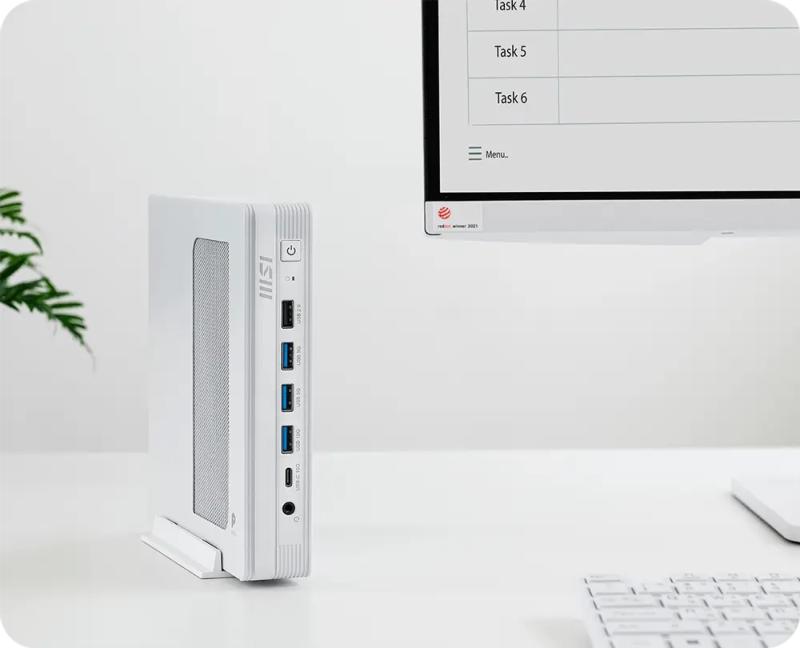 Connectique du mini PC MSI PRO DP10 A14MG