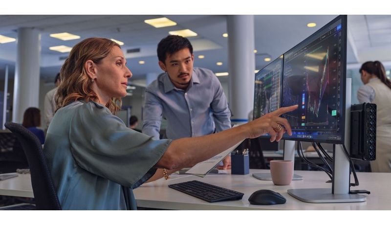 Format compact du PC de bureau HP EliteDesk 8 Mini G1i Desktop AI PC