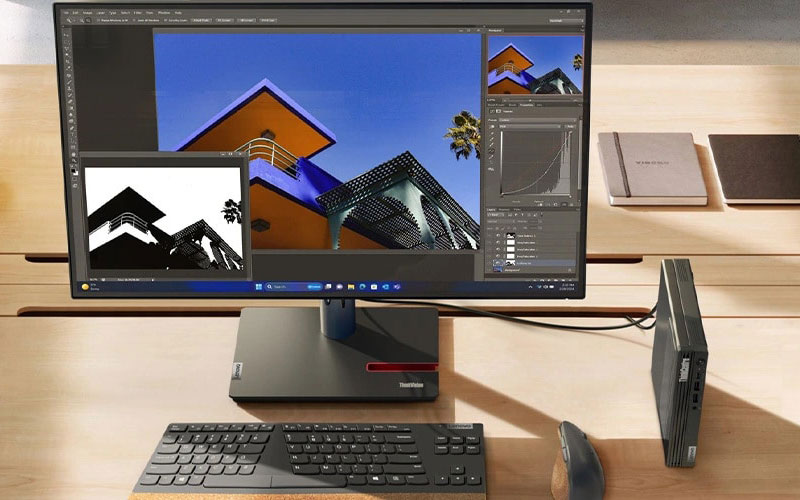 Format compact et sécurité ThinkShield du Lenovo ThinkCentre M90q Tiny Gen 6