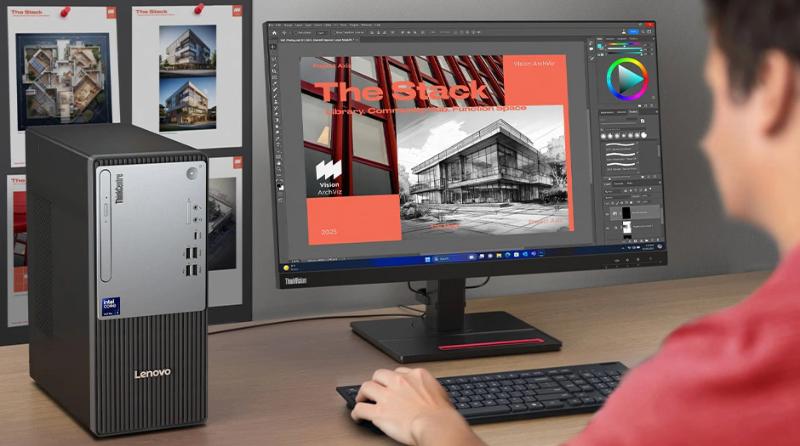 PC de bureau Lenovo ThinkCentre neo 50t Gen 6 13BD0051FR