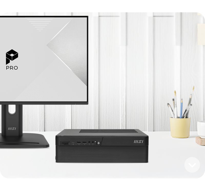 Ordinateur de bureau compact MSI PRO DP80 AI