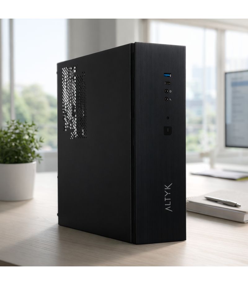 Format compact PC Altyk bureau professionnel espace réduit
