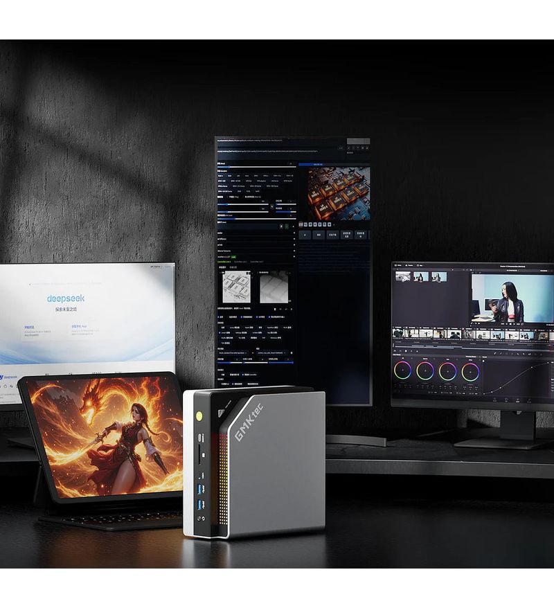 Mini PC GMKtec EVO-X2 - Vue d'ensemble