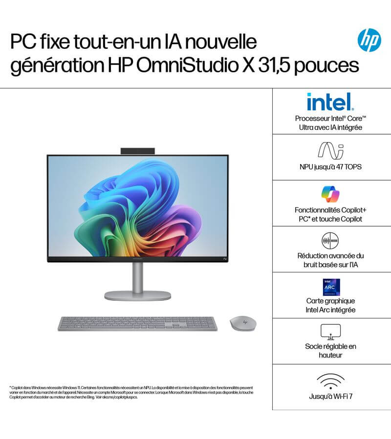 PC tout-en-un HP OmniStudio X 32-c1012nf