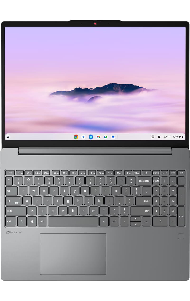 PC portable Lenovo Chromebook Plus 15ITN10 vue de face