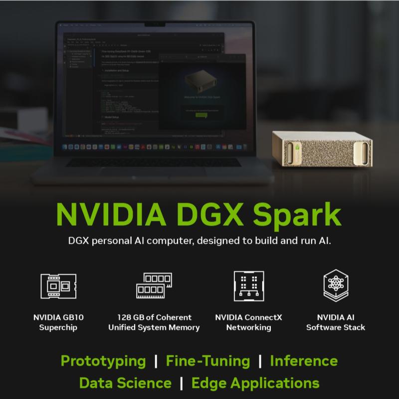 Ordinateur IA PNY NVIDIA DGX Spark NVDGXSPARK-PB