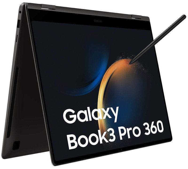 Samsung Galaxy Book3 Pro 360 16 (NP960QFG-KA2FR) - PC portable Samsung sur