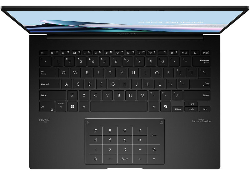 ASUS Zenbook 14 OLED UM3406GA-DISQD4X avec processeur AMD Ryzen AI 7 445 et Windows 11 Professionnel