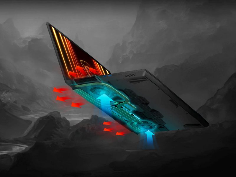 Écran QHD 240Hz MSI Katana 17 HX B14WFK-007FR