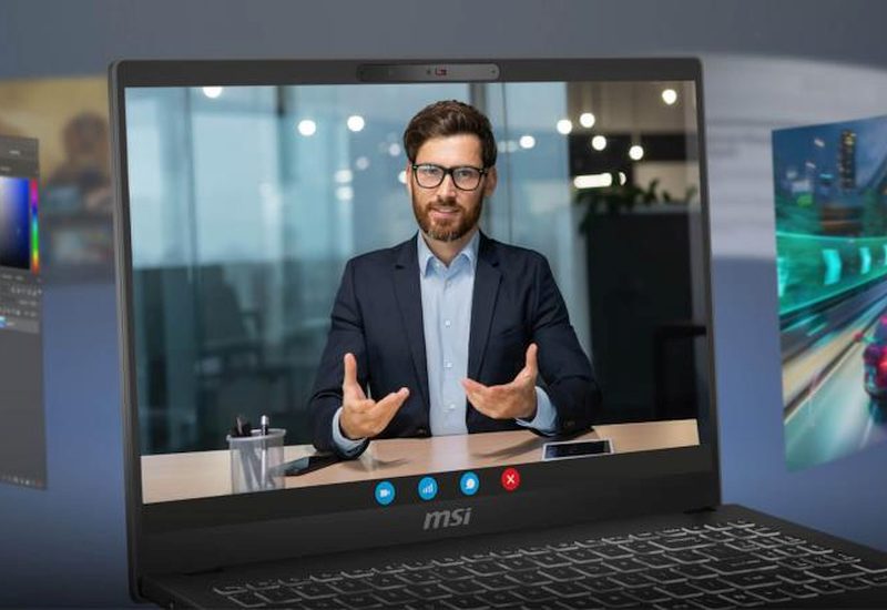 Webcam et connectique MSI Modern 15