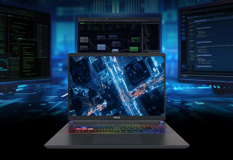 Écran QHD+ et connectique du MSI Vector 16 HX AI