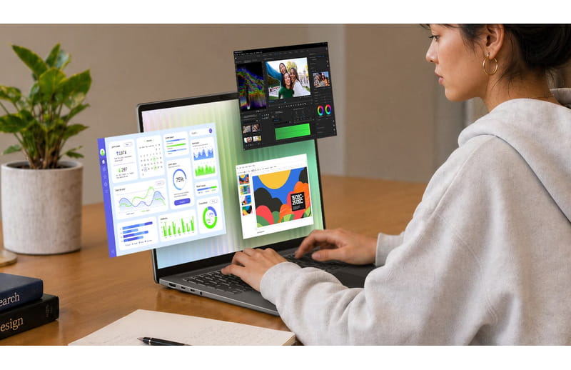 ASUS Vivobook S16 S5652 pour les usages bureautiques et les déplacements